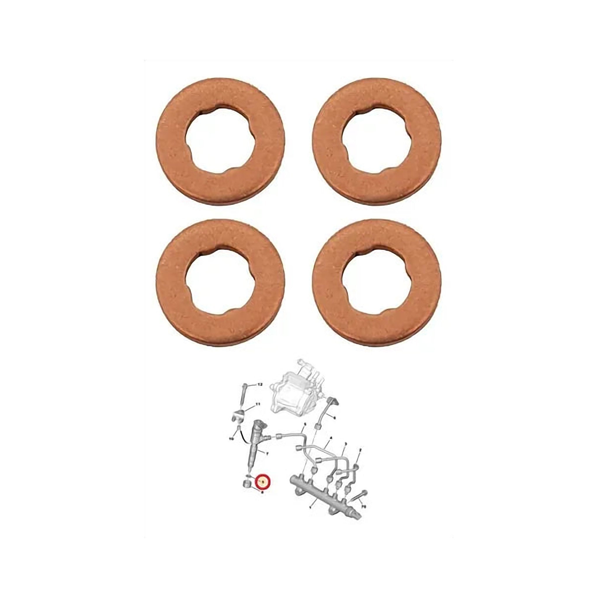 PACK Golillas Inyector Original 9804220580