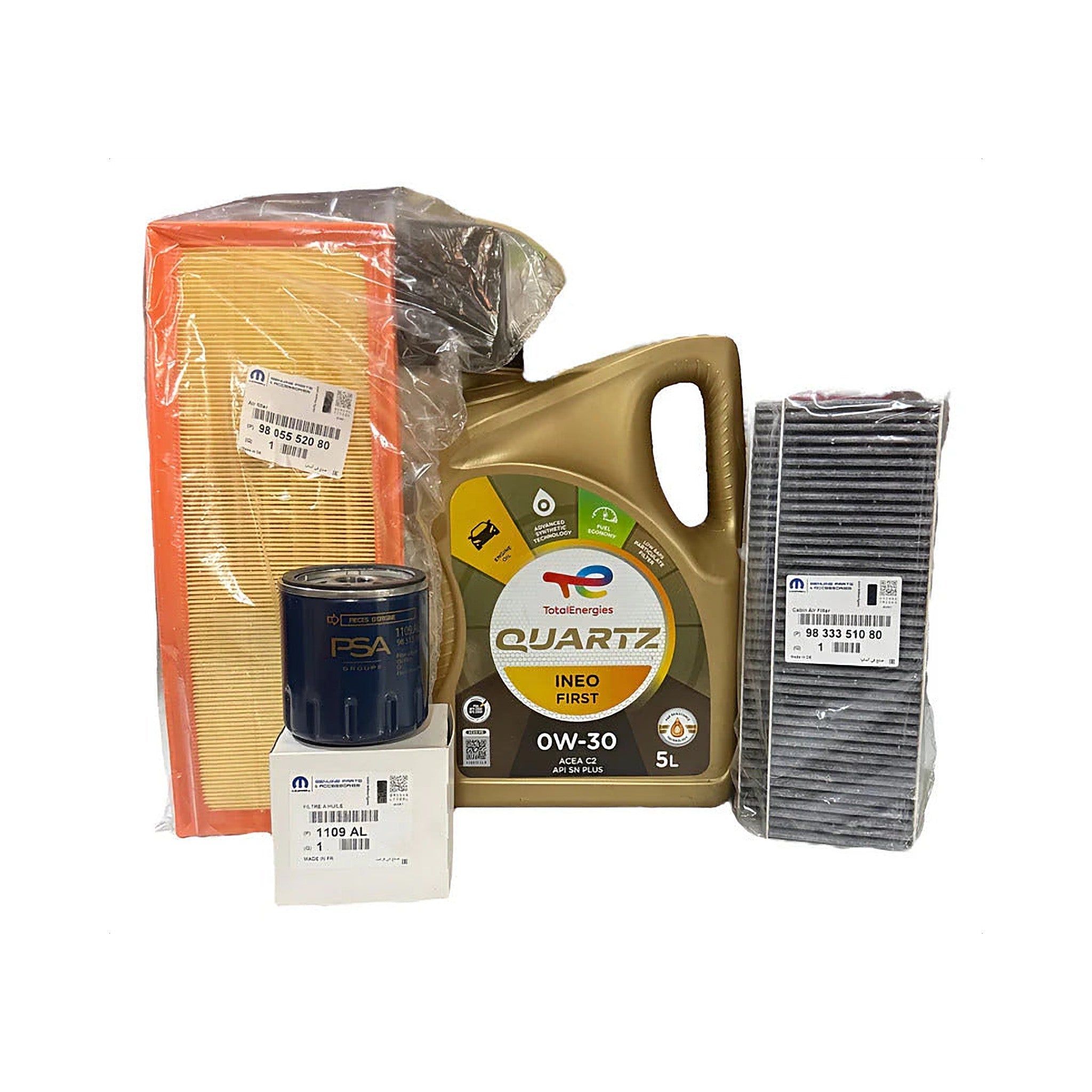 Kit Filtros Y Aceite Peugeot 208 - 2008 1.2 Thp 2021-2025