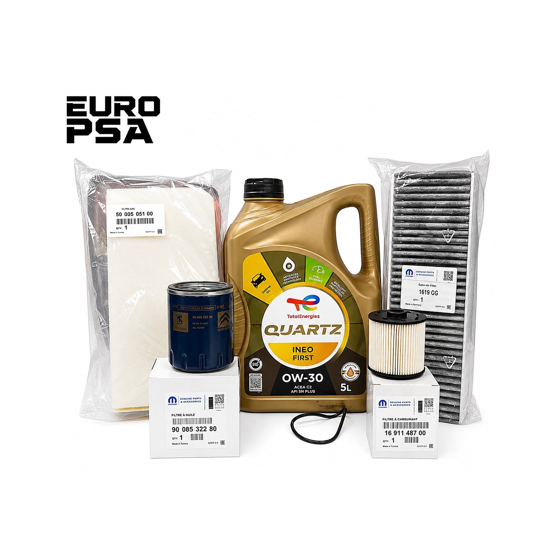 Kit Filtros Y Aceite Peugeot Expert Iv Traveller 2.0 Bluehdi