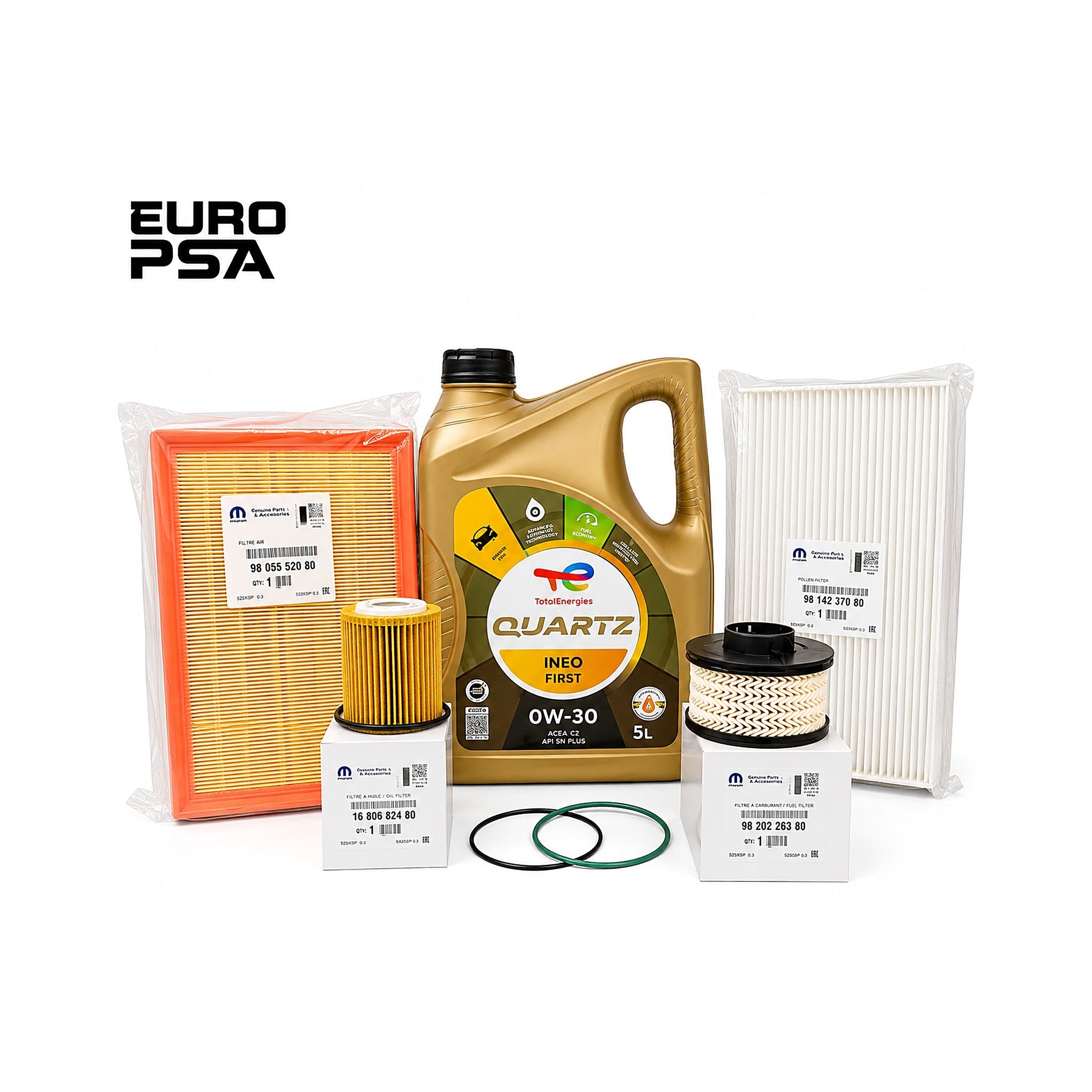 Kit Filtros Y Aceite Citroen C-elysee 1.5 Bluehdi 2024-2025