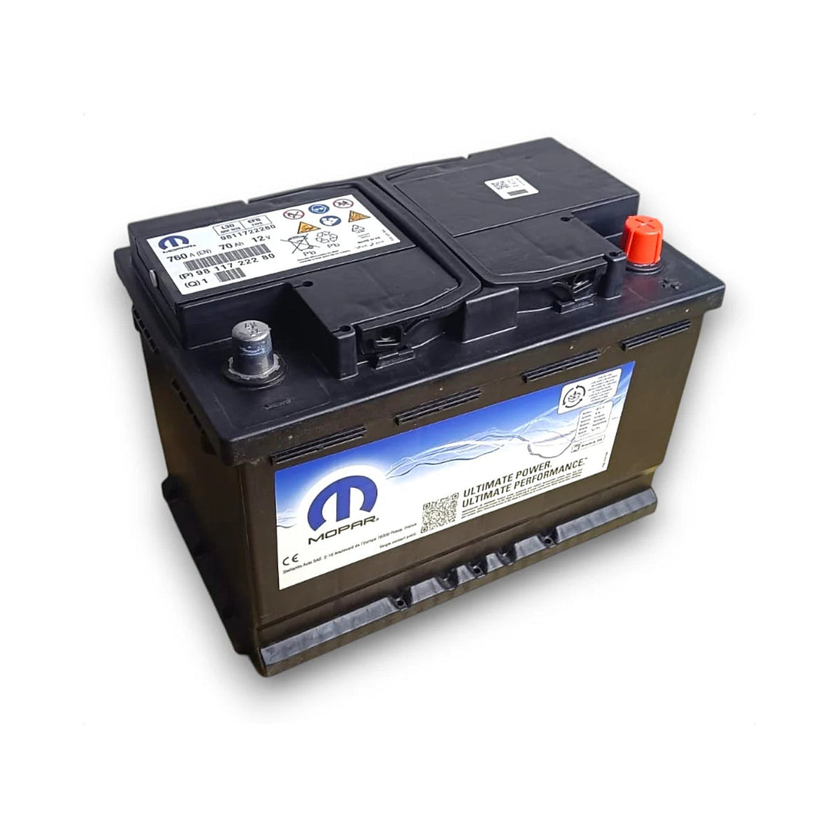Batería Original 12V 70Ah 760A L3 Start/Stop