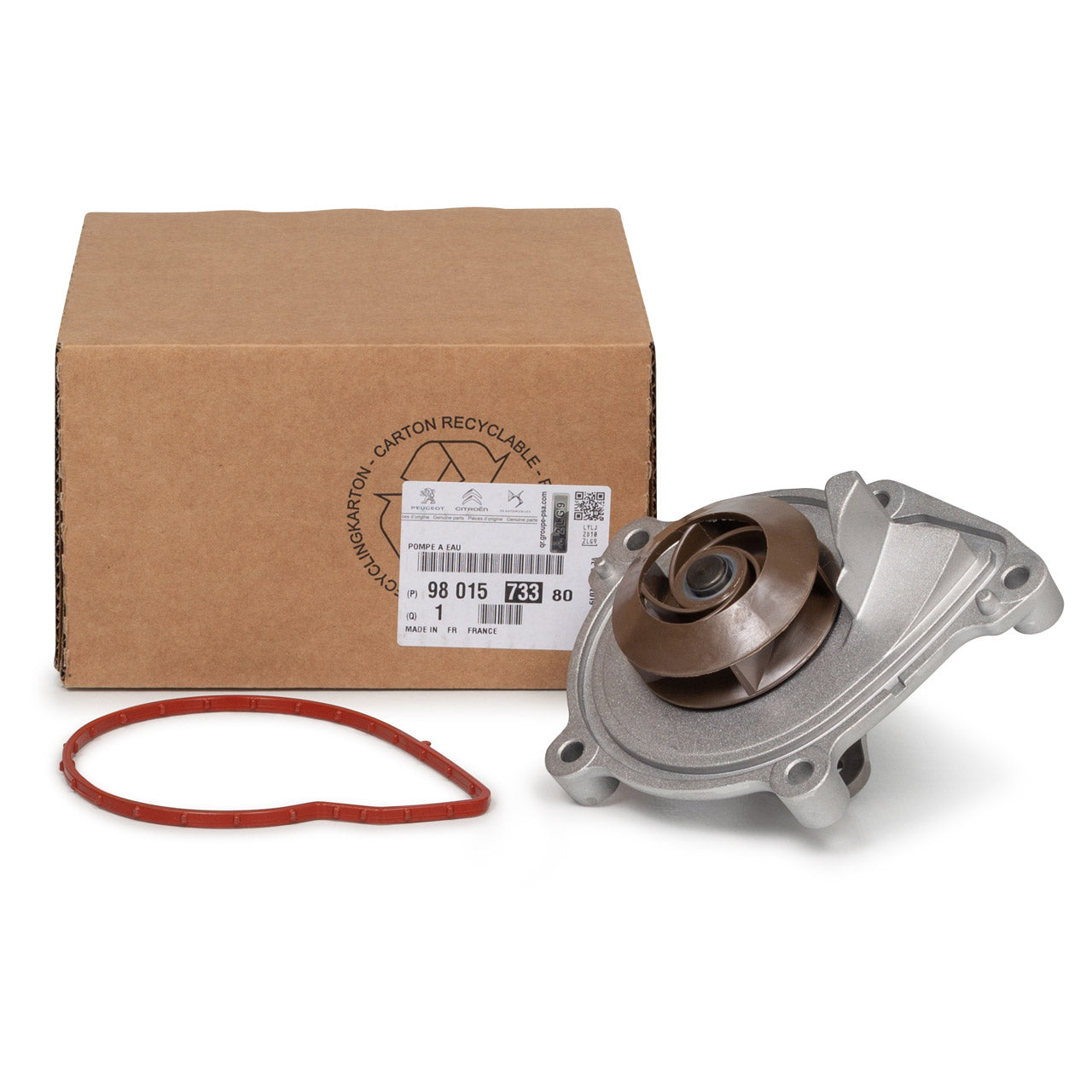 Bomba de Agua Original PSA - Peugeot / Citroën / DS / Mini 1.6 THP EP6 | OEM 9801573380A