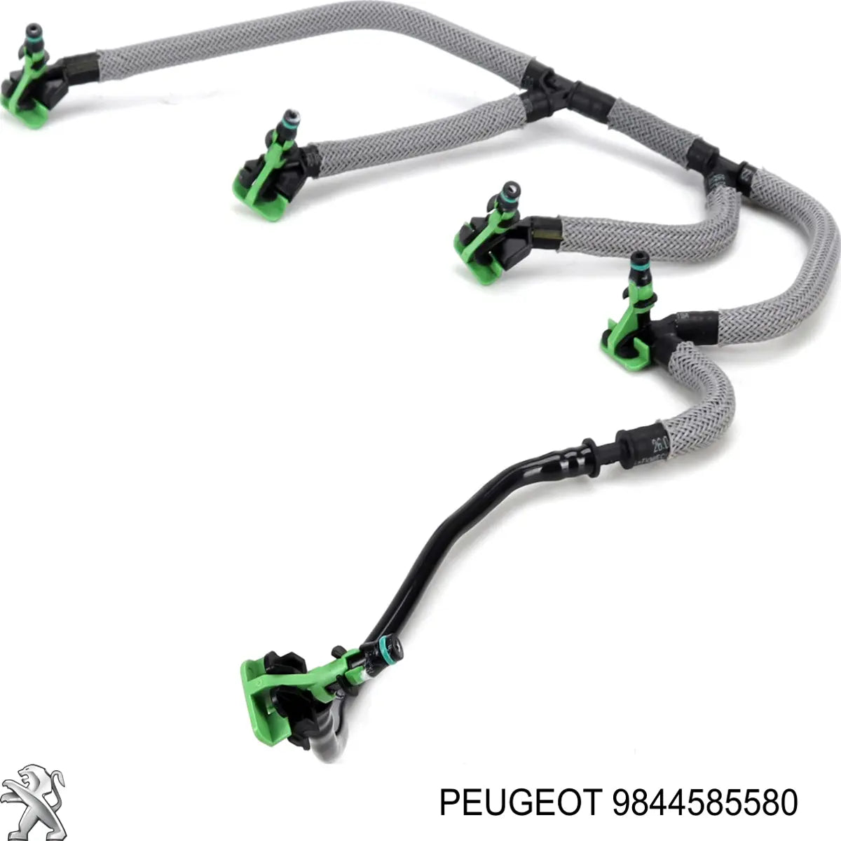 Tubo Retorno Inyectores Original – Motor 2.0 BlueHDi | Peugeot 308 3008 5008 508 / Citroën C4 C5 | OEM 9844585580