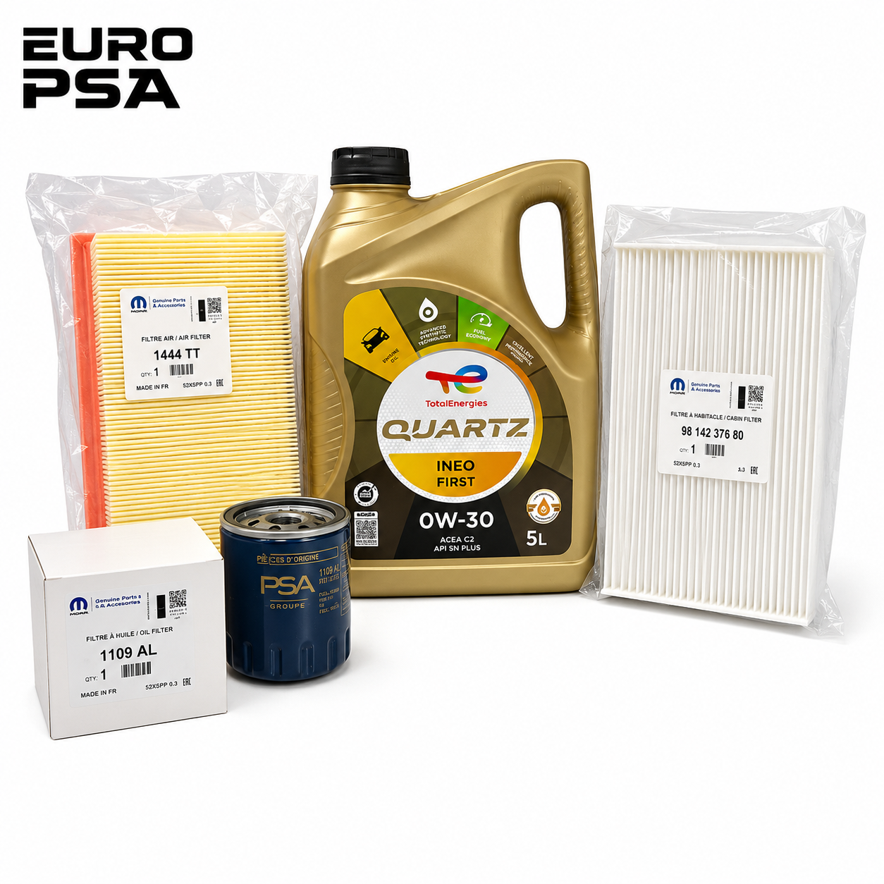 Kit Filtros Y Aceite Peugeot 301 1.2 Vti Eb2