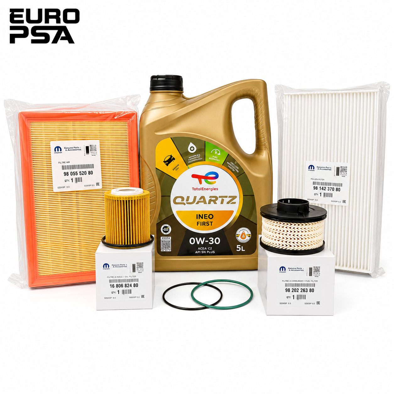 Kit Filtros Y Aceite Citroen C-elysee 1.5 Bluehdi 2024-2025