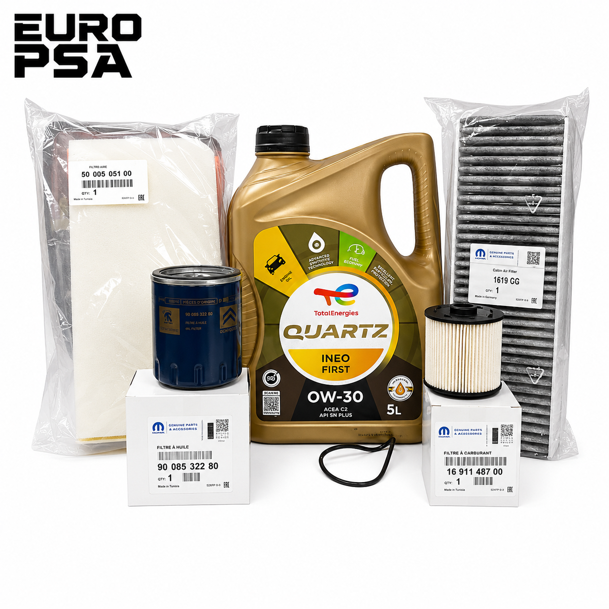 Kit Filtros Y Aceite Peugeot Expert Iv Traveller 2.0 Bluehdi
